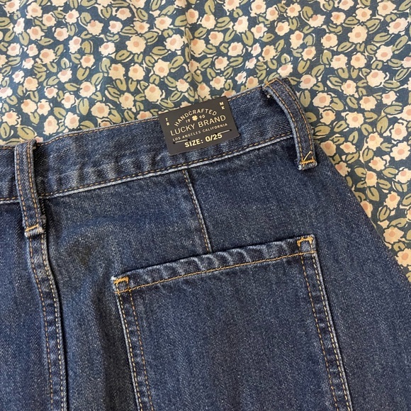 NWT Lucky Brand High Wasited Mini Denim Skirt 25 - Picture 5 of 6